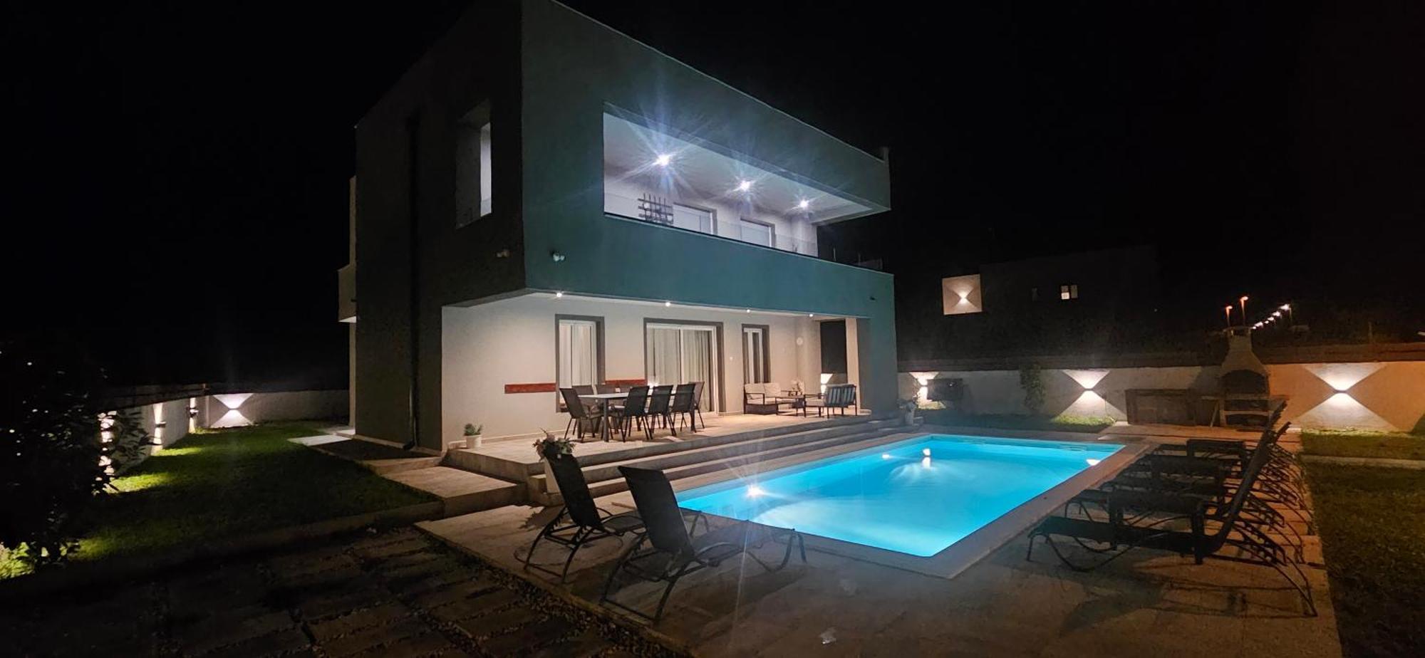 Villa Tia With Heated Pool & Jacuzzi Murvica  外观 照片